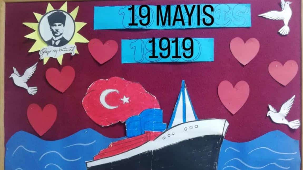 19 MAYIS ATATÜRK 'Ü ANMA GENÇLİK VE SPOR BAYRAMI KUTLU OLSUN .